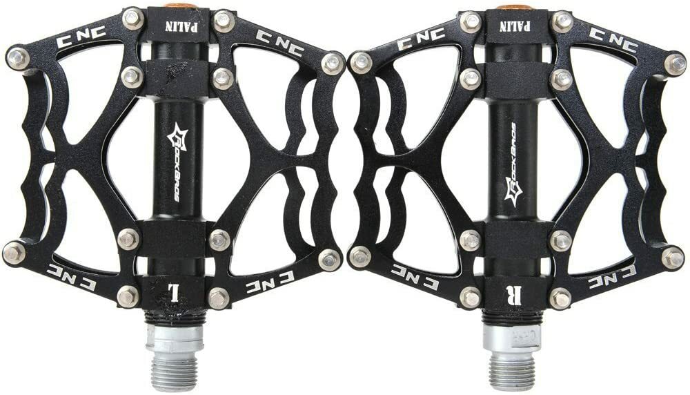9/16″ Bike Pedals MTB Road Bicycle Aluminum Alloy Metal Sealed Bearing Non-Slip