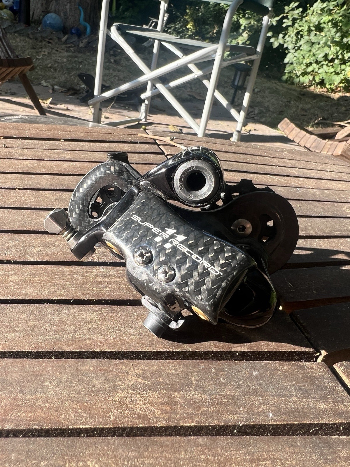 Campagnolo Super Record 11 Speed Short Cage Mechanical Rear Derailleur Carbon