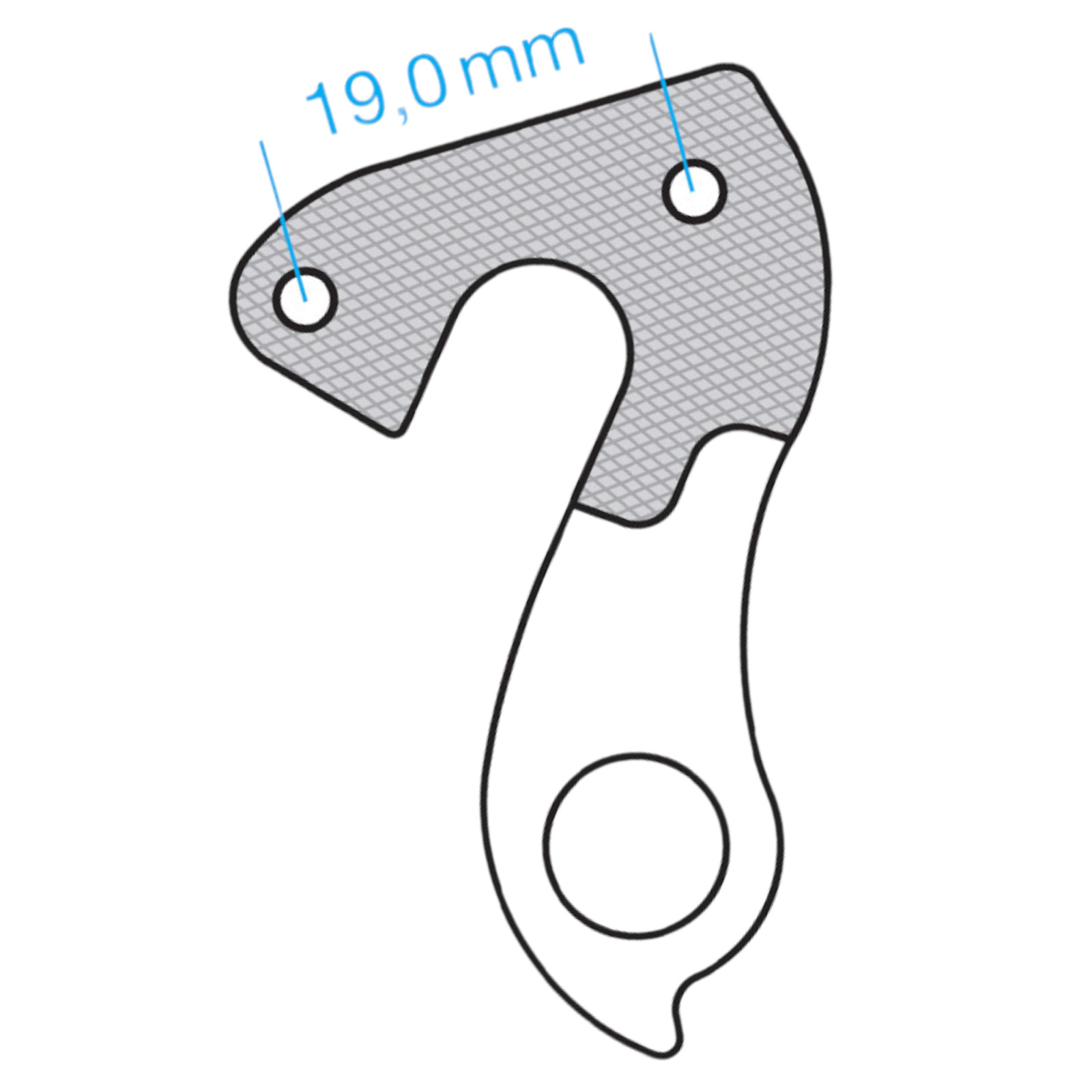 Derailleur Hanger 138 Fits Pinarello Dogma, Focus, Norco, Eddy Merckx, Stevens