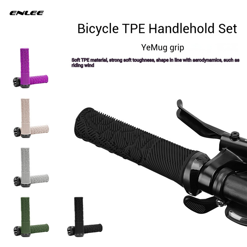 ENLEE Bicycle Anti-Slip Soft Handle Grips Lightweight Road Bike HandleBar Cover