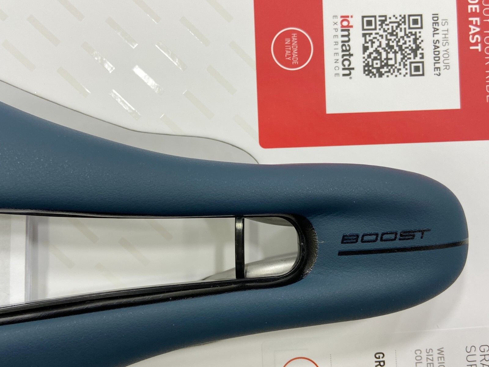Selle Italia SLR Boost Gravel Ti316 Superflow L3(145x248mm) Saddle Blue Granite