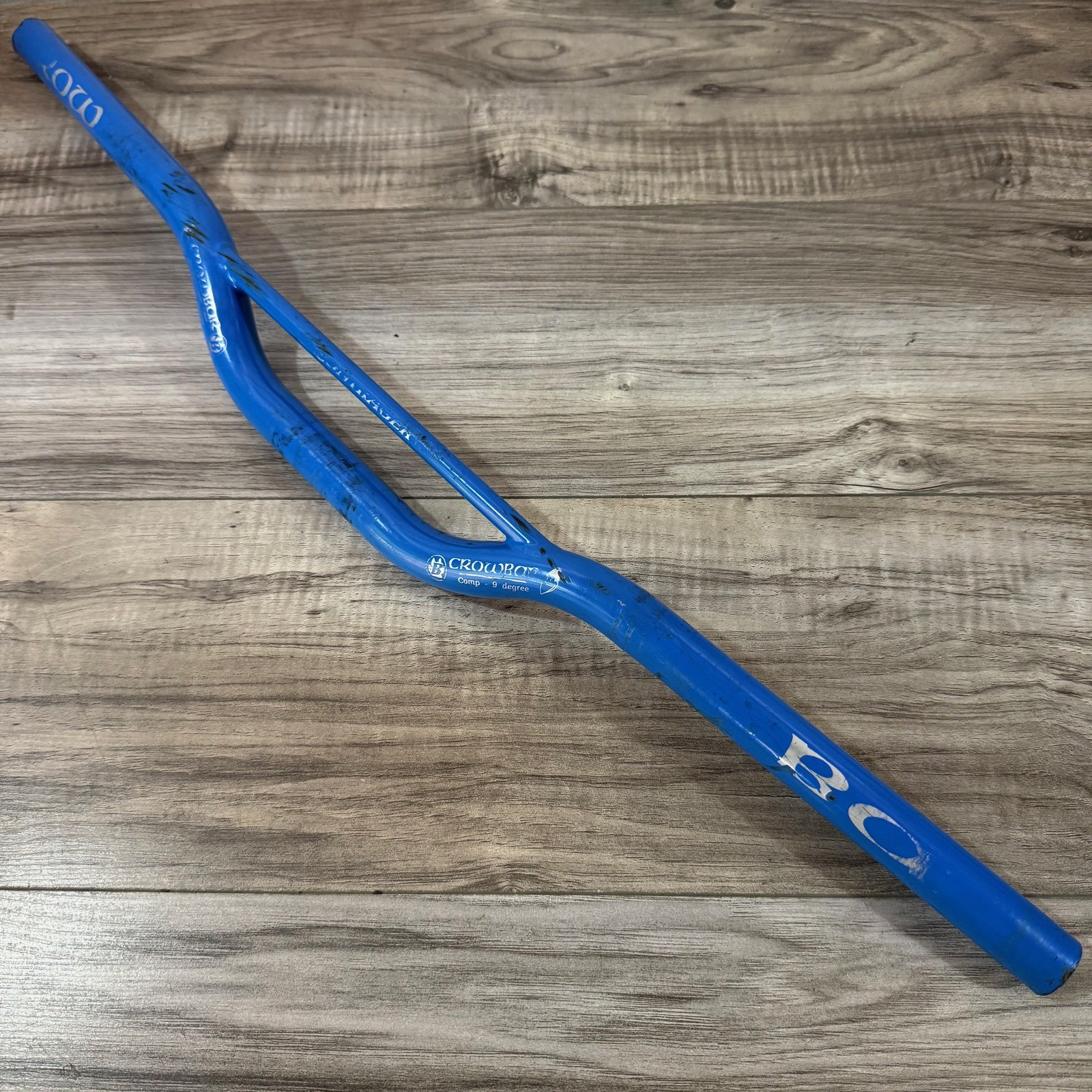 Bontrager Crowbar Comp 9 Degree MTB Chromoly Riser Bar 22.2mm 630 SID BLUE
