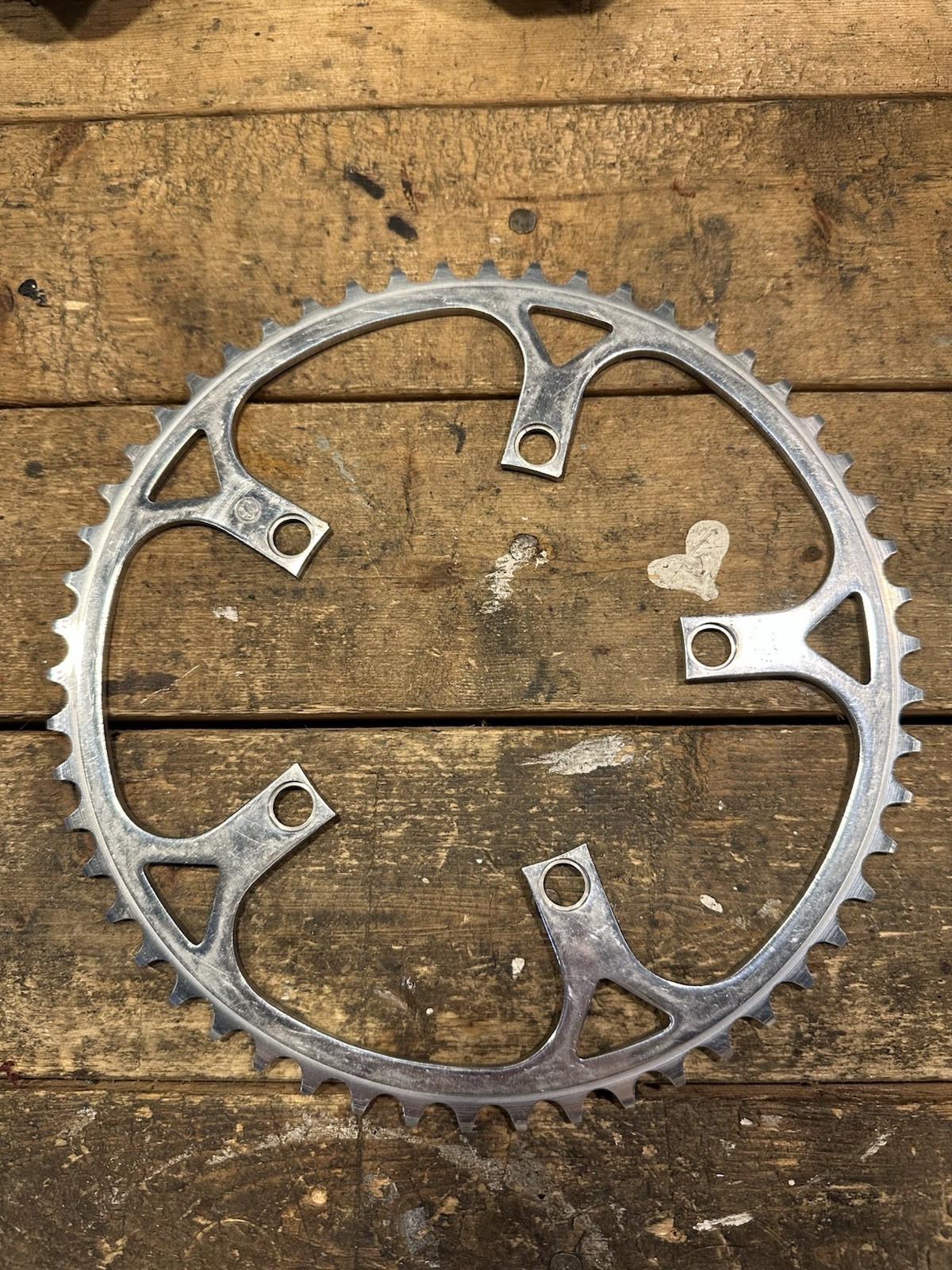 ZEUS 54 tooth 119mm bcd Chainring. Time Trail BIG RING Vintage Zeus 2000