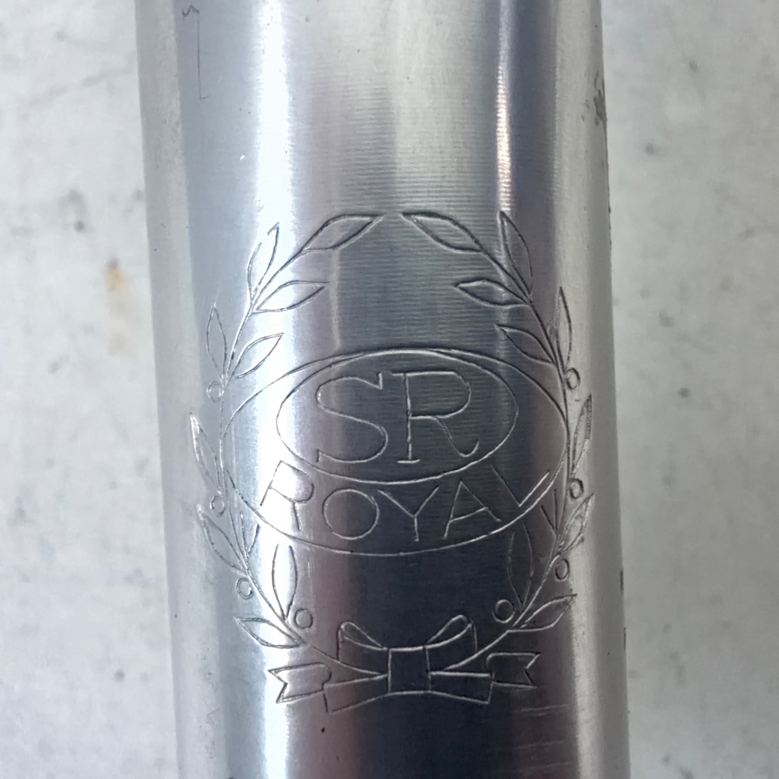 Sakae Japan Vintage SR Royal Adjustable Alloy Seatpost ø26.8/200mm, 20mm Setback