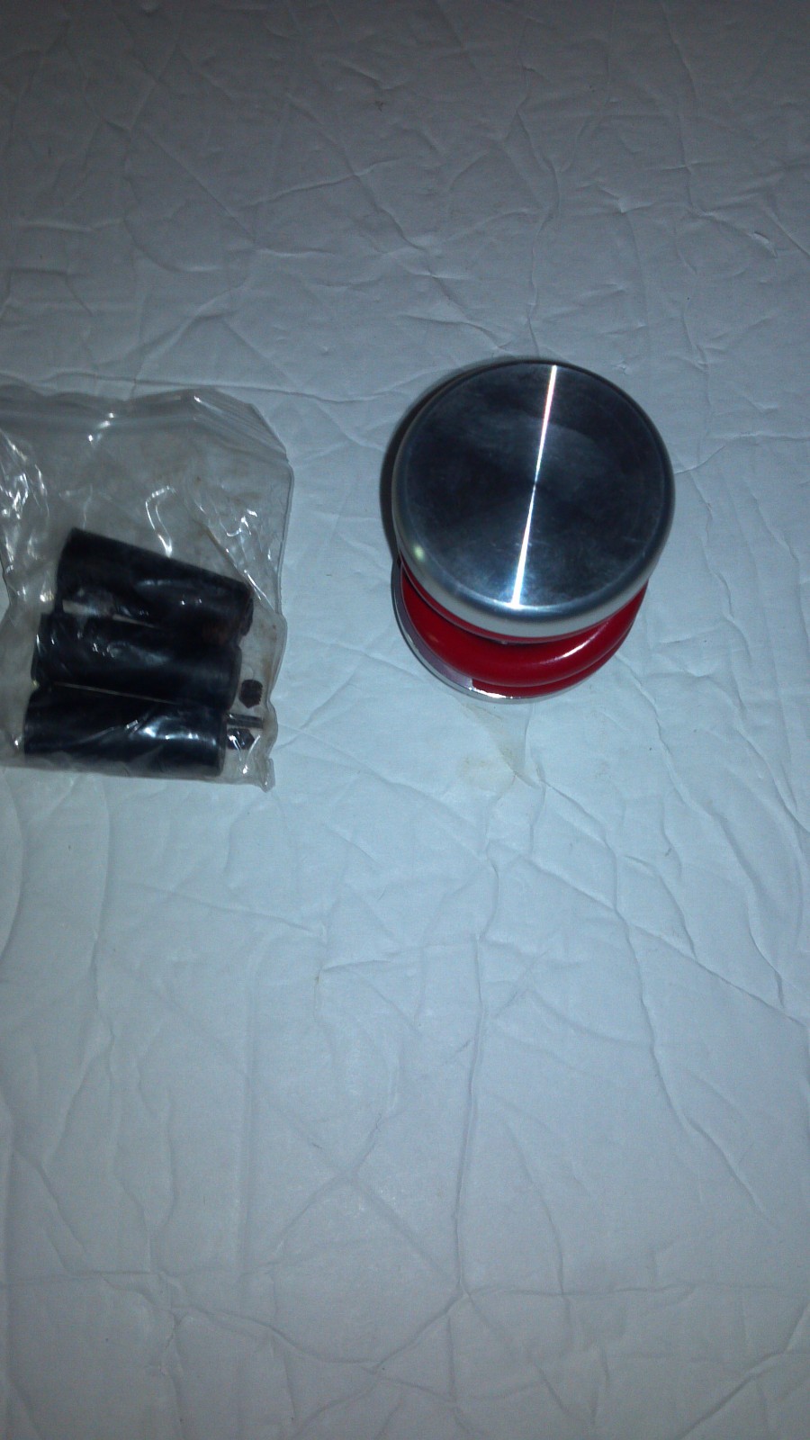 Carpartspeed Gear Shifter Lever Knob Aluminum Car Stick Shift Handle Head Red