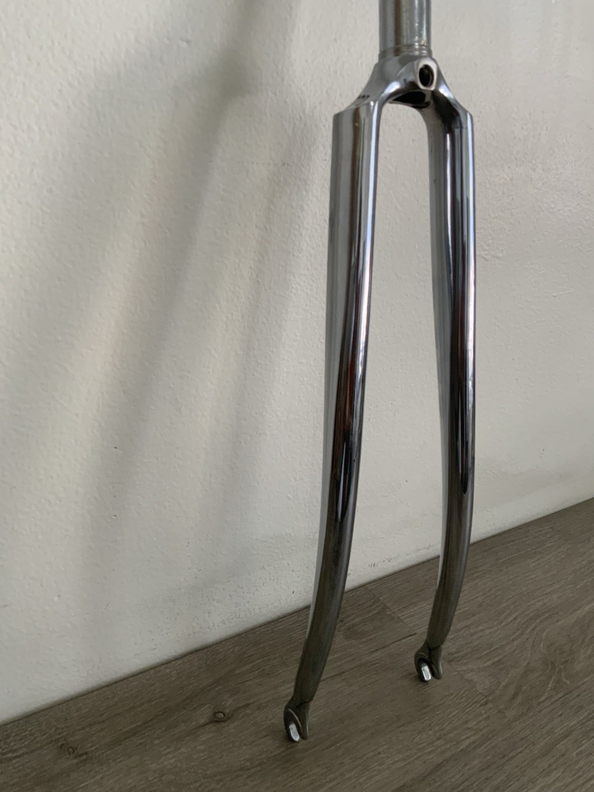 MERCIER FORK 700C ONE-INCH THREADED 225 MM STEERER BSA THREADS CHROME