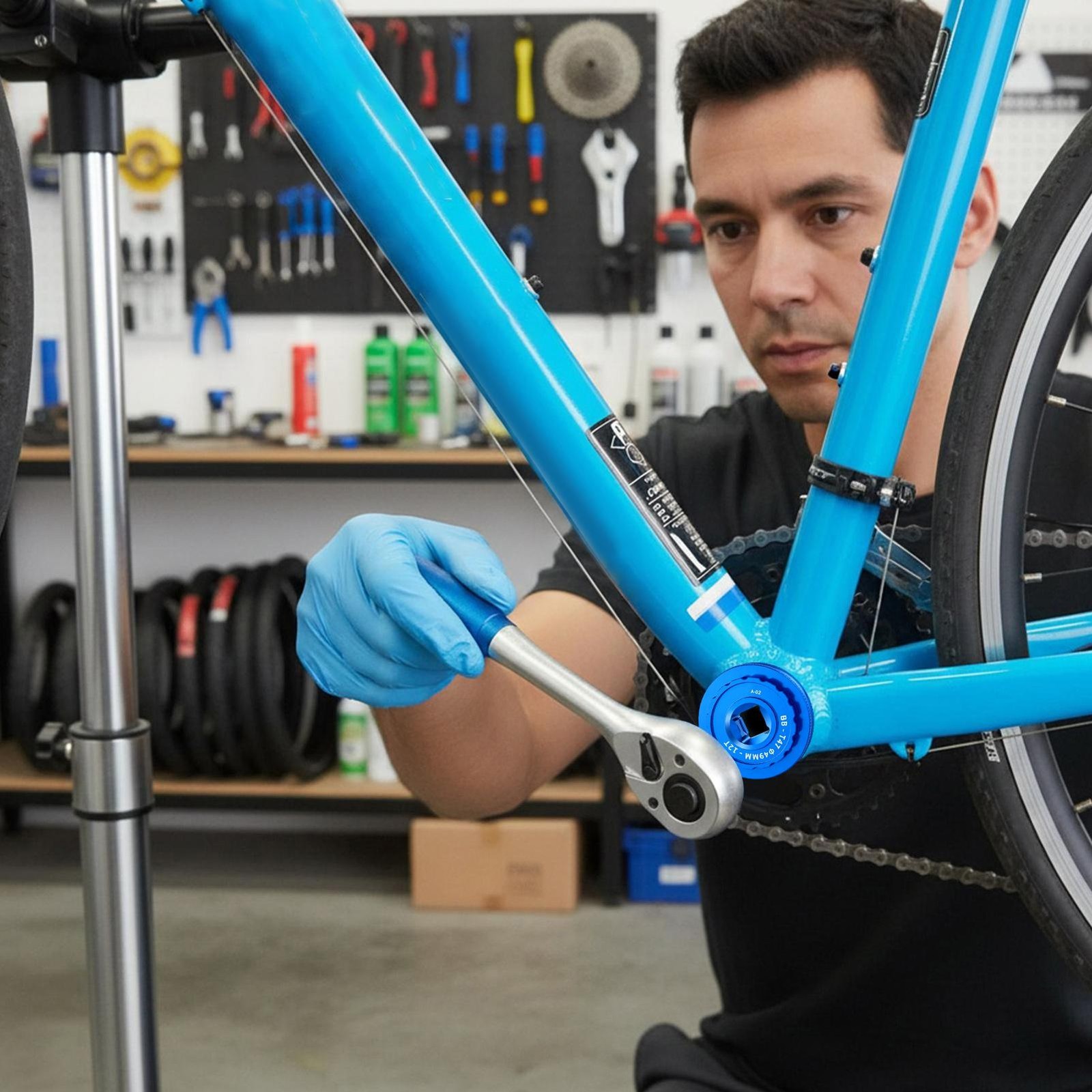 Bottom Bracket Removal Tool Precision Repair Crank Mountain Bike Bottom Bracket