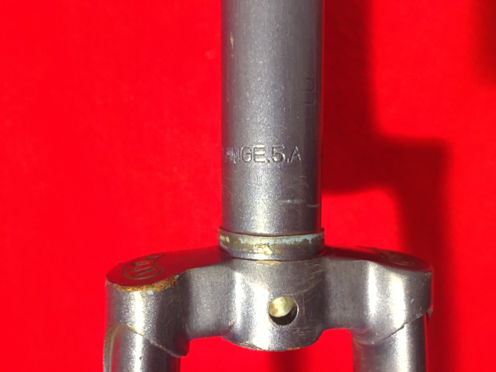 Vintage 27″ Fuji Tange Road Touring Fork 188mm 1-Inch 1” Threaded Suntour Blue