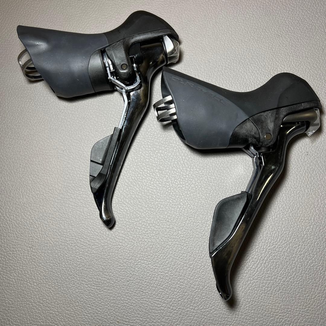 Shimano Dura Ace ST 9001 STI Shift Brake Levers Pair With Cables NEW