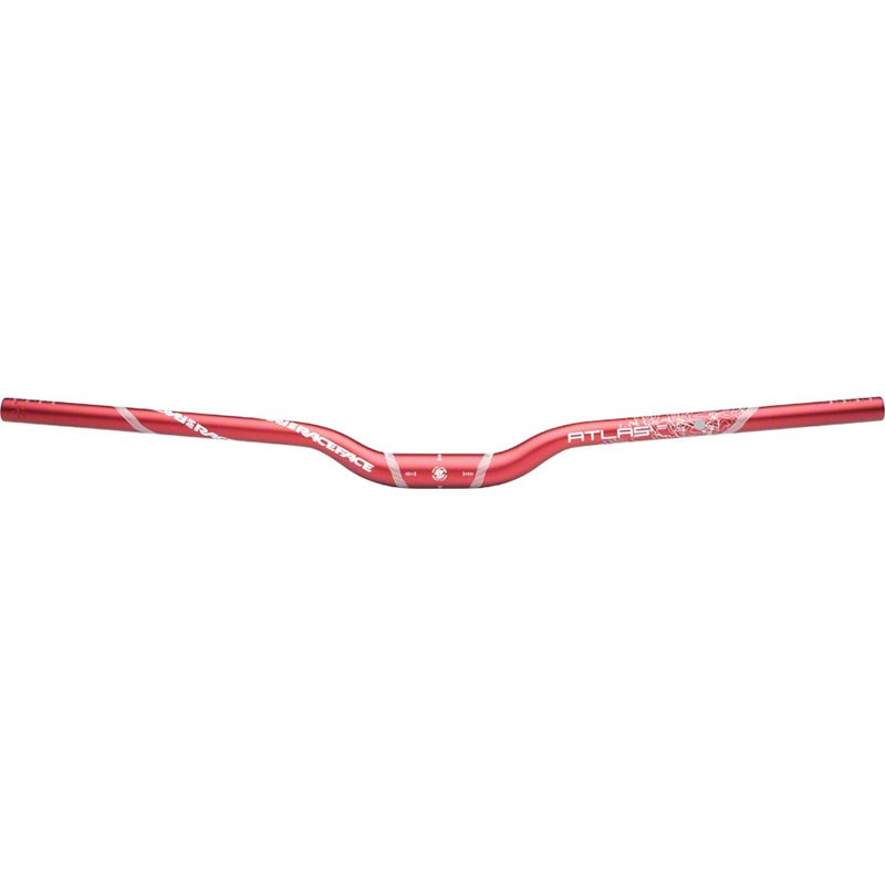 RaceFace Atlas Riser Handlebar, 31.8 x 785mm 1-1/4″ Rise Red