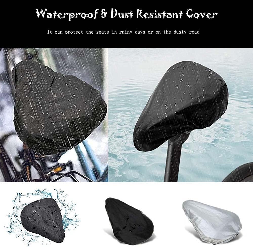 Comfortable Gel Bike Seat Cover for Kids, Waterproof & Easy to Install 9″x6″