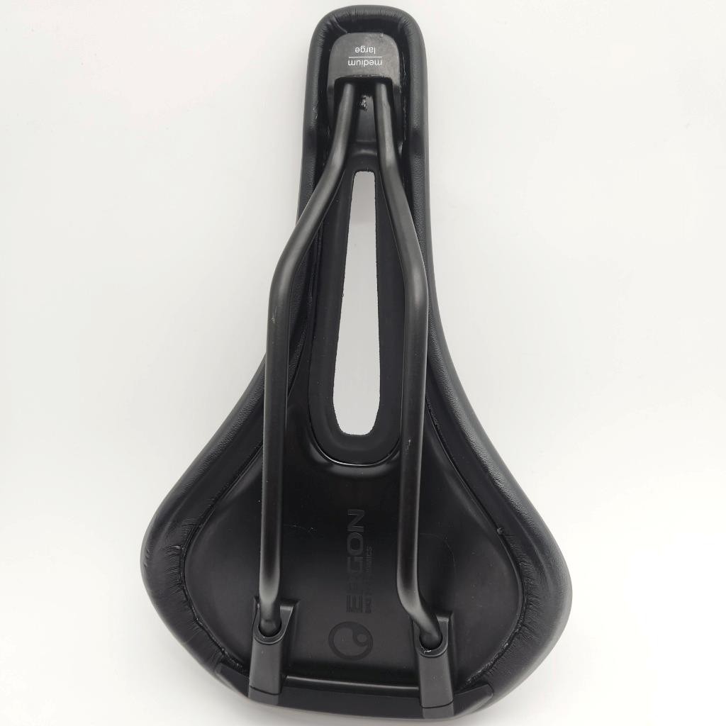 Ergon SM Sport Gel Saddle Medium/Large Women’s Stealth Chromoly Rails NO PACKAGE