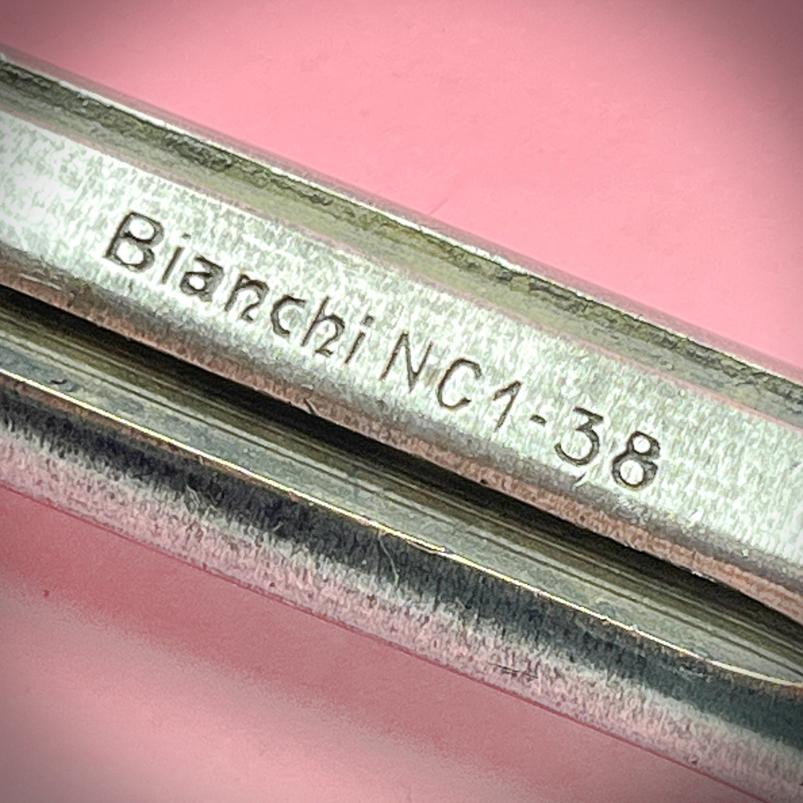 BIANCHI Vintage Eroica 1938 NC1-38 Bottom Bracket 119mm New Old Stock