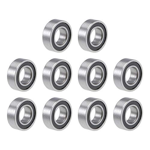 R166-2RS Deep Groove Ball Bearing 3/16-inchx3/8-inchx1/8-inch 3/16″x3/8″x1/8″