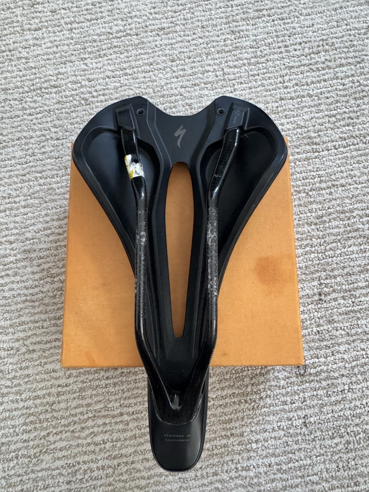 Specialized S Works Romin Evo 143mm Saddle Carbon Rail