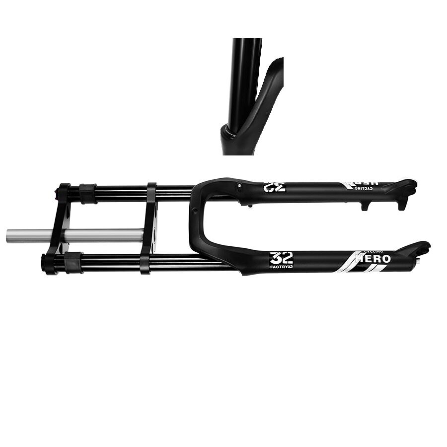 Mountain 20 26*4.0″ Fat Tire Spring Fork Double Shoulder 135Mm MTB Bike Electric
