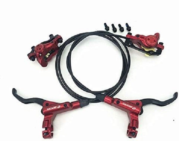 Zoom Hydraulic Disc Brake Mountain Bike MTB Front & Rear Set Floating Disc 160mm
