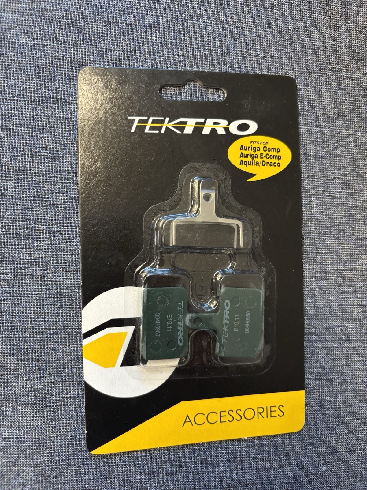 Tektro E10.11 Organic Disc Brake Pads fits Auriga Comp E-Comp Aquila Draco Aries