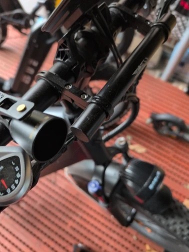Bicycle Handlebar Extender Bracket MTB Headlight Mount Extension Bar Rack