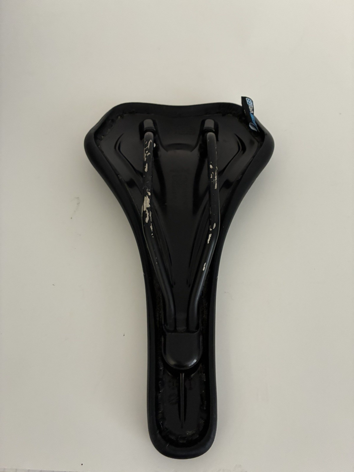 SQlab 612 Ergowave S-Tube Rail 15 Saddle, 15cm, Black