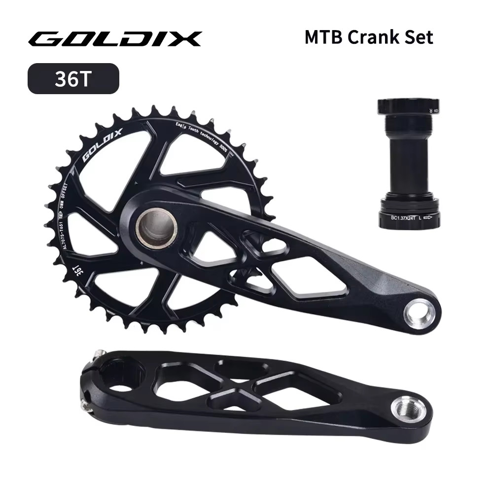MTB Crankset BSA 24Mm 165Mm 170Mm 175Mm Direct Mount R-SPEC Trail Hollow Bike Cr