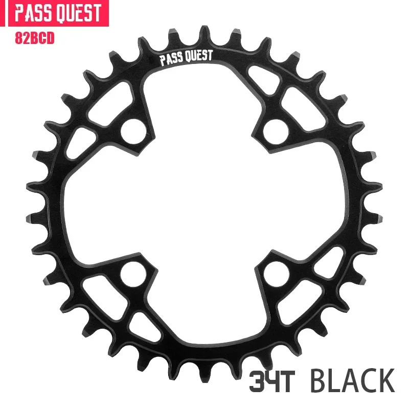 82BCD Narrow Wide Chainring 28T 30T 32T 34T 36T for MTB Bicycle Crankset