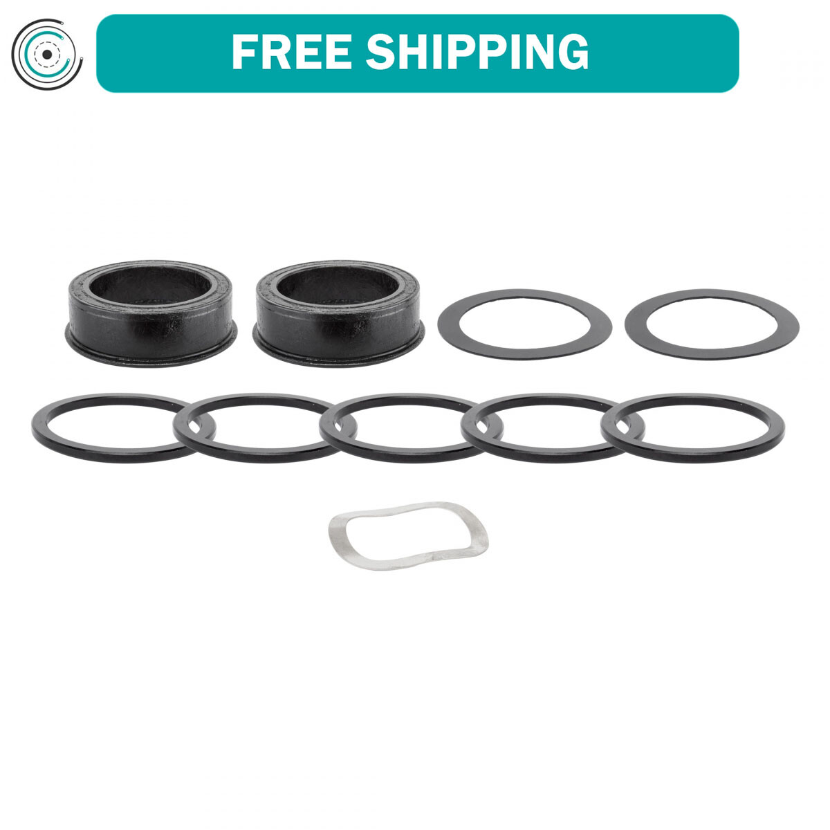 Origin8 Revolvr BB30 Wide/BB386 Sealed Bearings Press-Fit BB86/92 Bottom Bracket