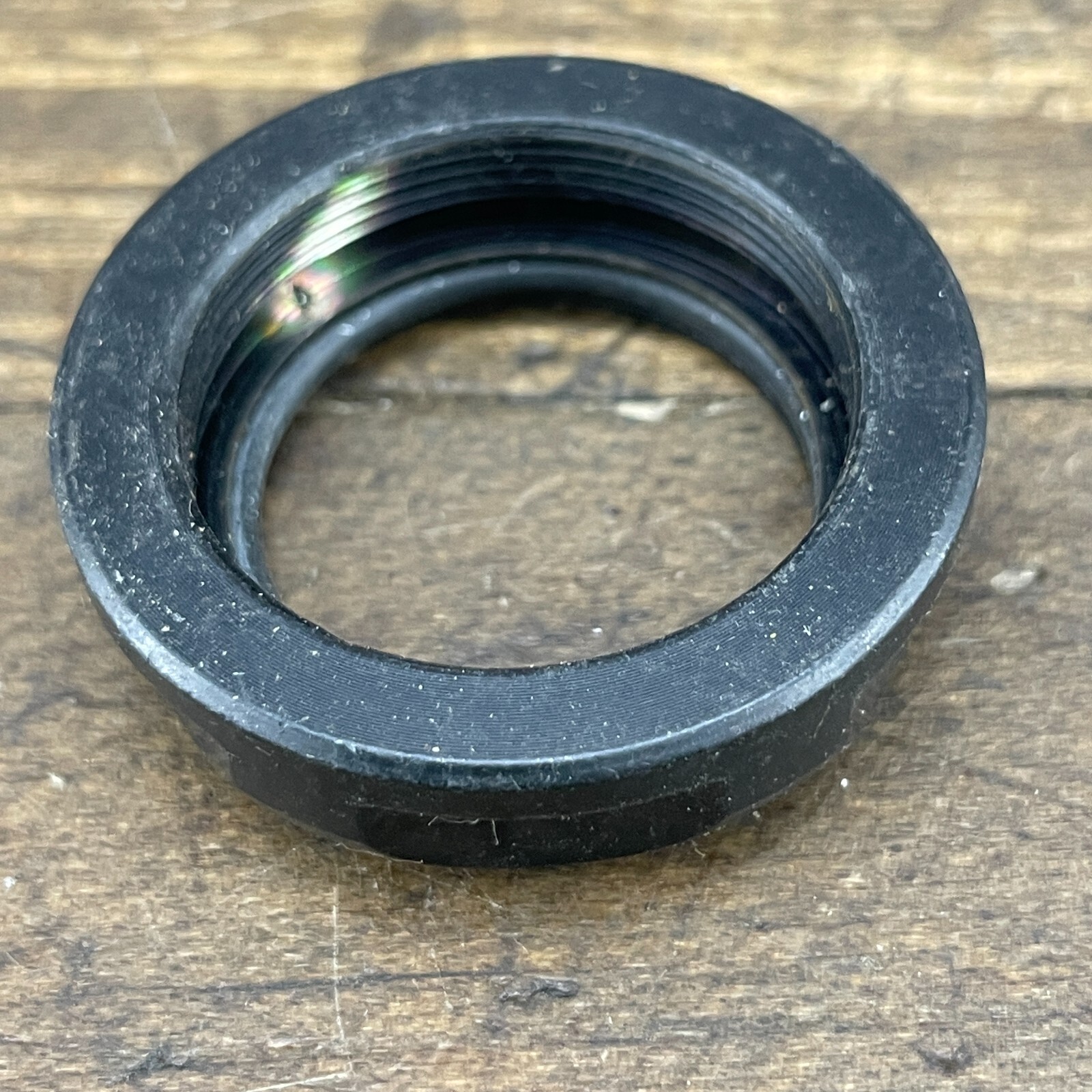Tioga Avenger Headset Top Nut 1 1/8 in Threaded NOS Black 90s MTB Mountain Bike