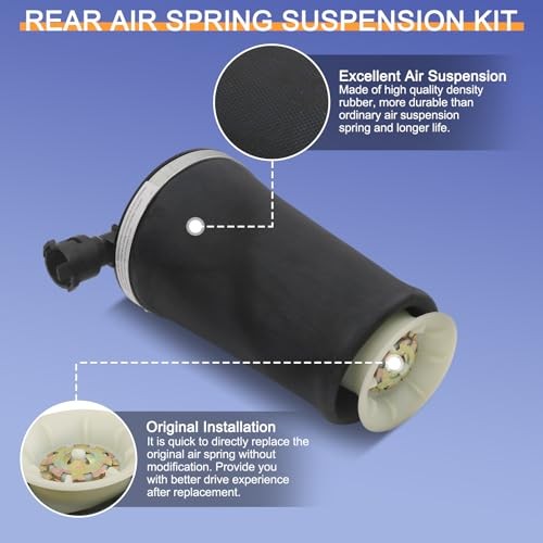 Rear Air Spring Suspension Kit Compatible with 1992-2011 Mercury Grand