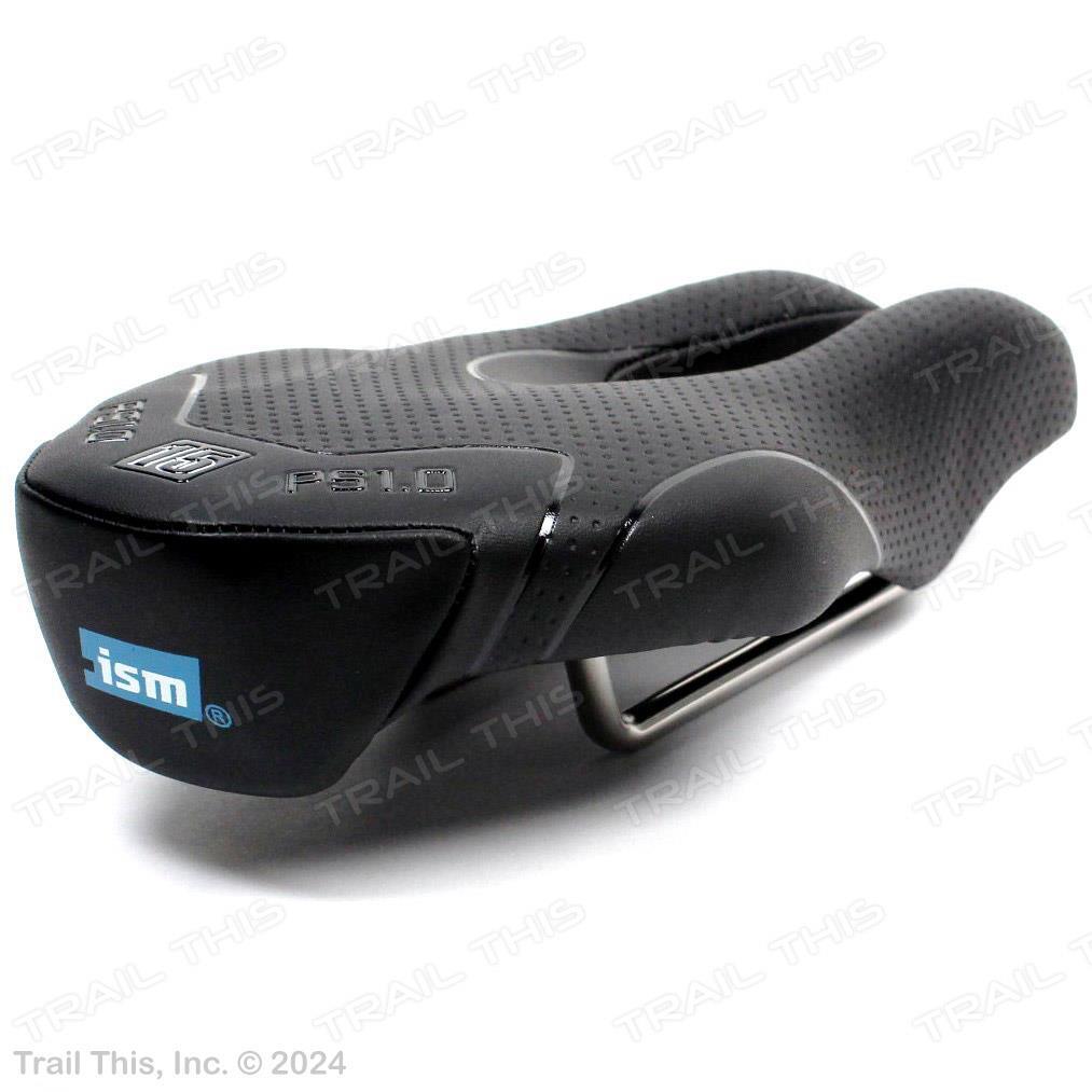 ISM PS 1.0 15 Split-Nose Road Bike Saddle Hybrid Triathlon Road TT 120mm Black