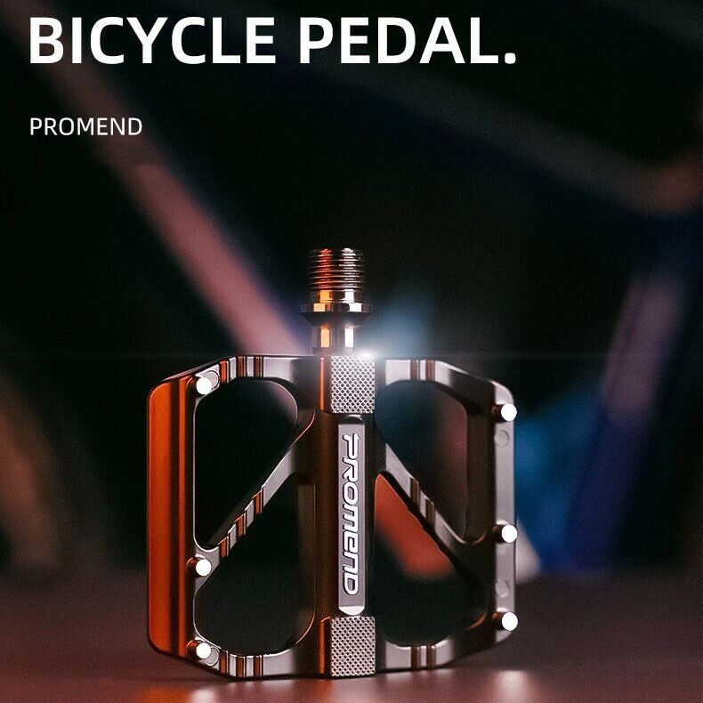 Road Mountain Bike Pedals Flat Aluminum Sealed Bearing 9/16″ For MTB BMX