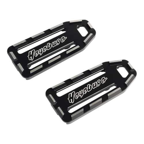 Hayabusa Anti-Slip Aluminum Alloy Foot Peg Covers – CNC Cut Foot Peg Covers