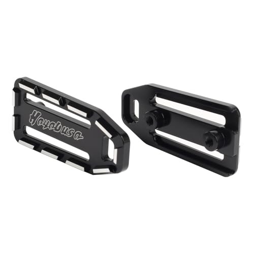 Hayabusa Anti-Slip Aluminum Alloy Foot Peg Covers – CNC Cut Foot Peg Covers