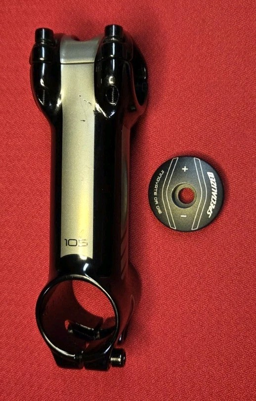 Specialized 105mm Stem w 3 Stem Diameter Reducers. Used. Good-Very Good Cond