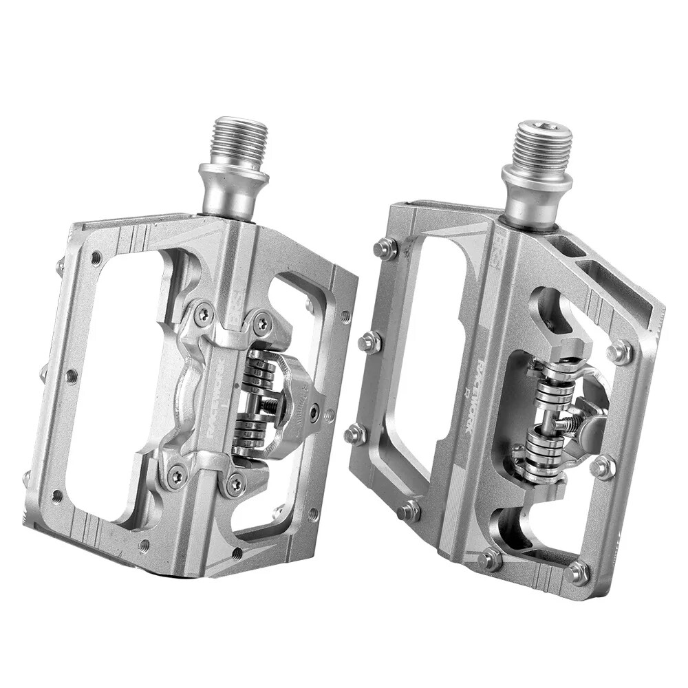 M215 Pedals For Bicycle Footrest Mtb Mixed Pedals Clip Mountain Bike Foot