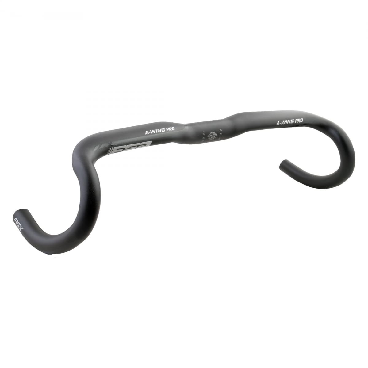 Full Speed Ahead – A-Wing Pro AGX Alloy Drop Handlebar | for 44 cm, Black