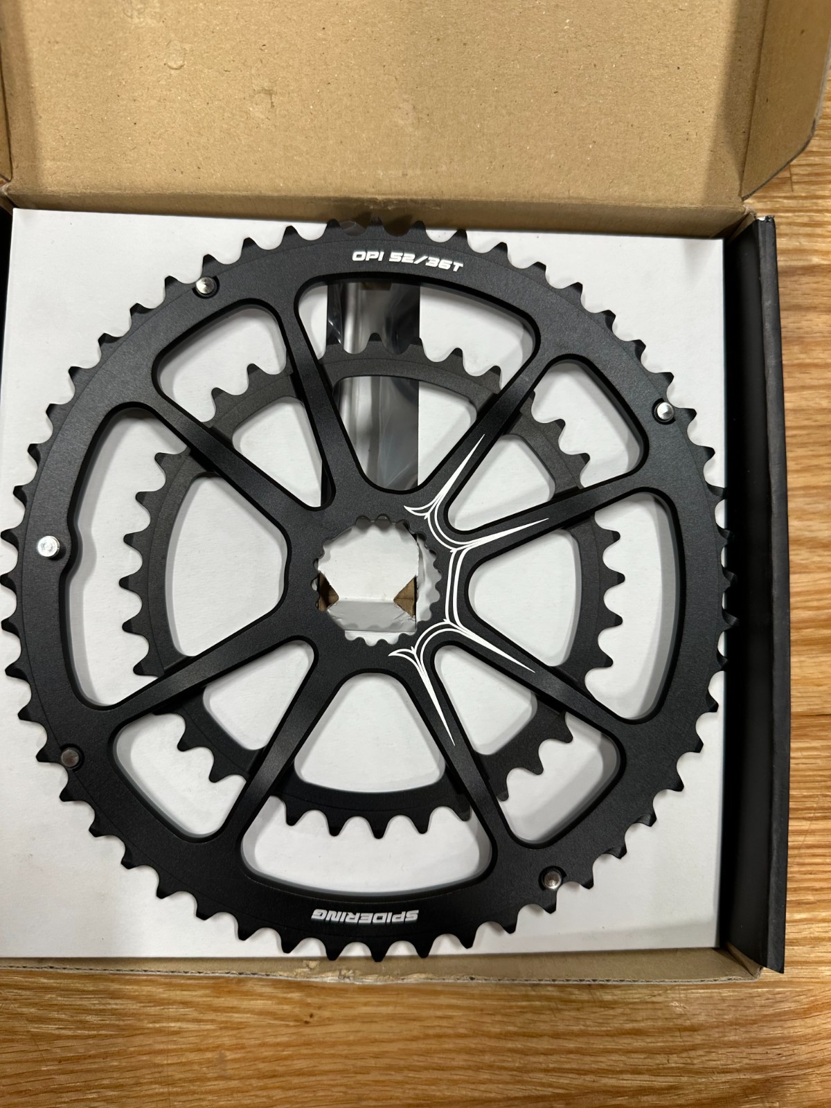 Cannondale HollowGram Si SpiderRing 175mm 52/36 #242