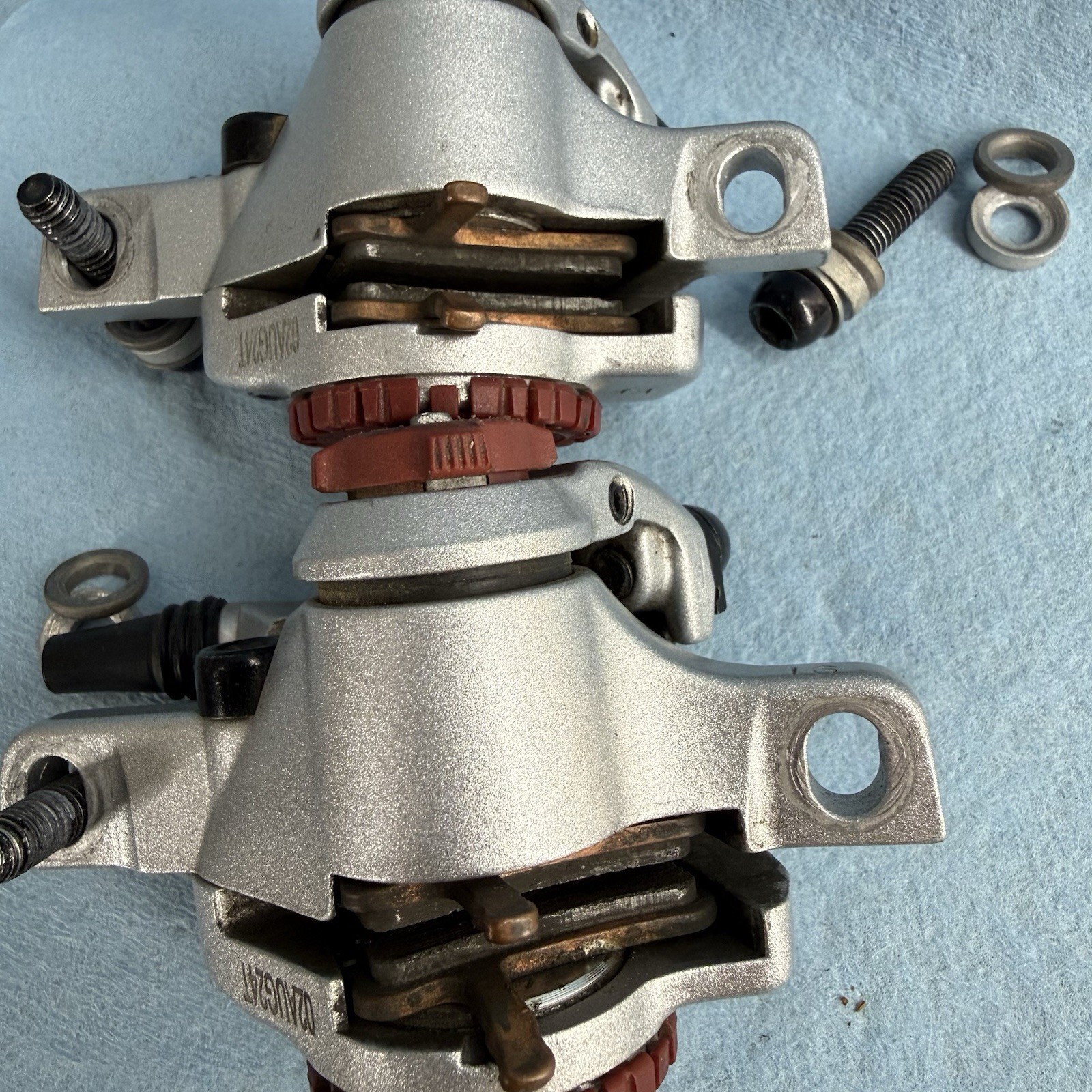 Avid BB7 Road Mechanical Disc Brake Calipers Silver Front Rear Set