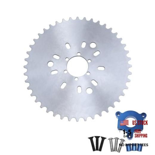 1.5in Blue CNC 44T Sprocket & Adapter – 44T Sprocket & Adapter