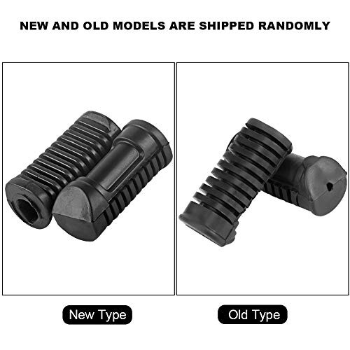 Motorcycle Foot Pegs, Bike Pegs, Motorcycle Foot Peg Grips Black Motorcycle