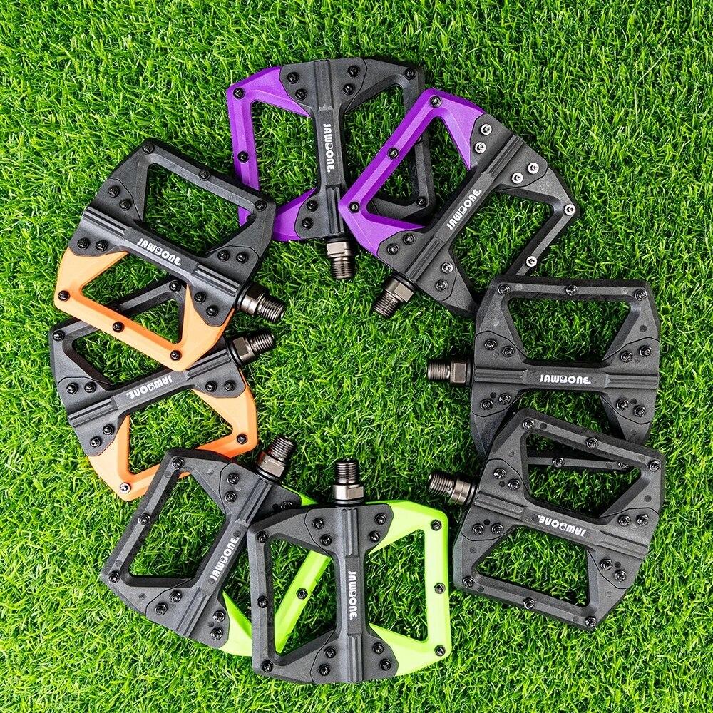 Mountain Bicycle Flat Pedal Modular Composite Sealed Bearing Road Bike Pedals