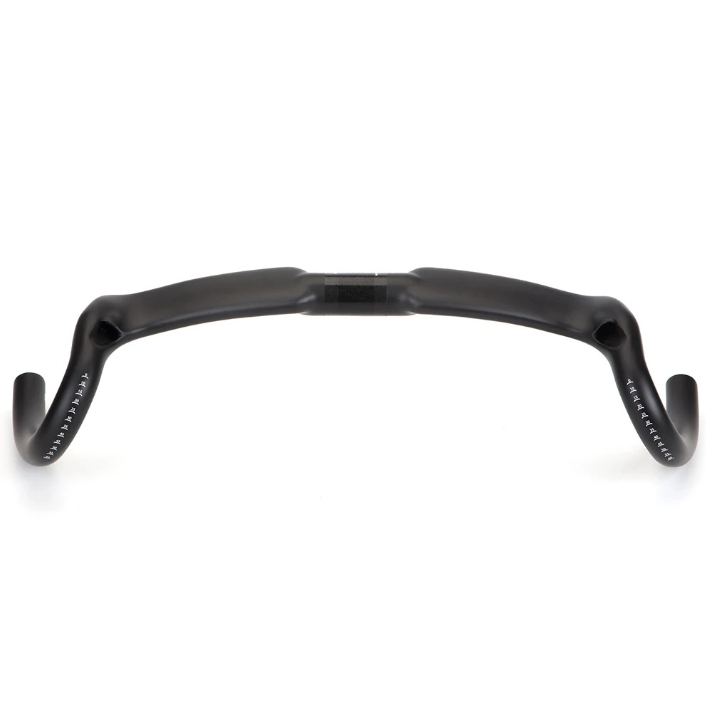 Carbon Fiber Gravel Mountain Bike Handlebar Internal Cable Routing 30 Degrees