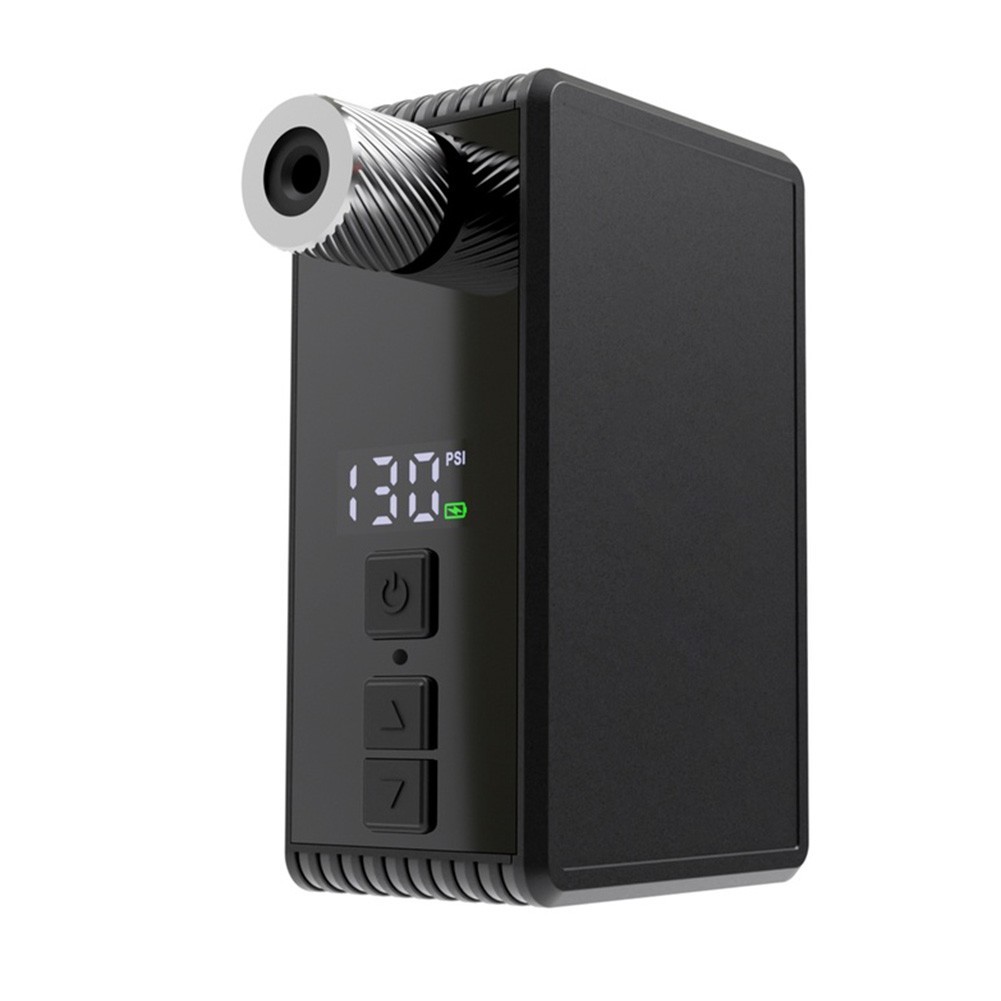Bike Tire Inflator Portable Electric 130 PSI with 800mAh Battery and LCD Screen
