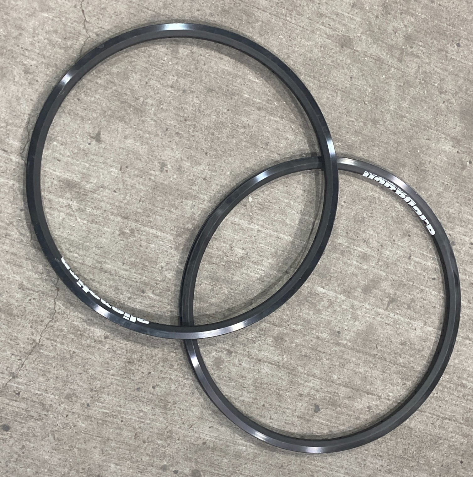 CLEAN Alienation 20in Aluminum BMX Rims 451×14.9mm 36 Spoke Hole Black Pair