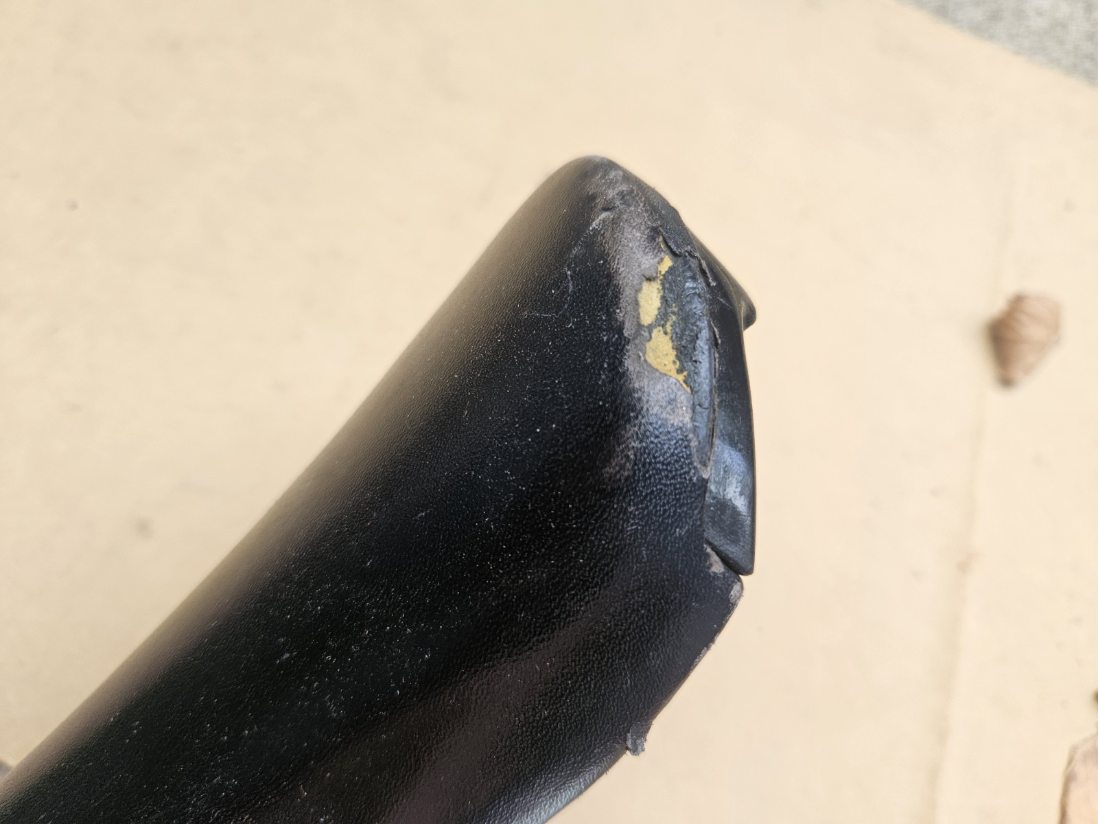 Vintage 90s Selle Italia Turbomatic Titanium Road Bike Saddle Black Italy