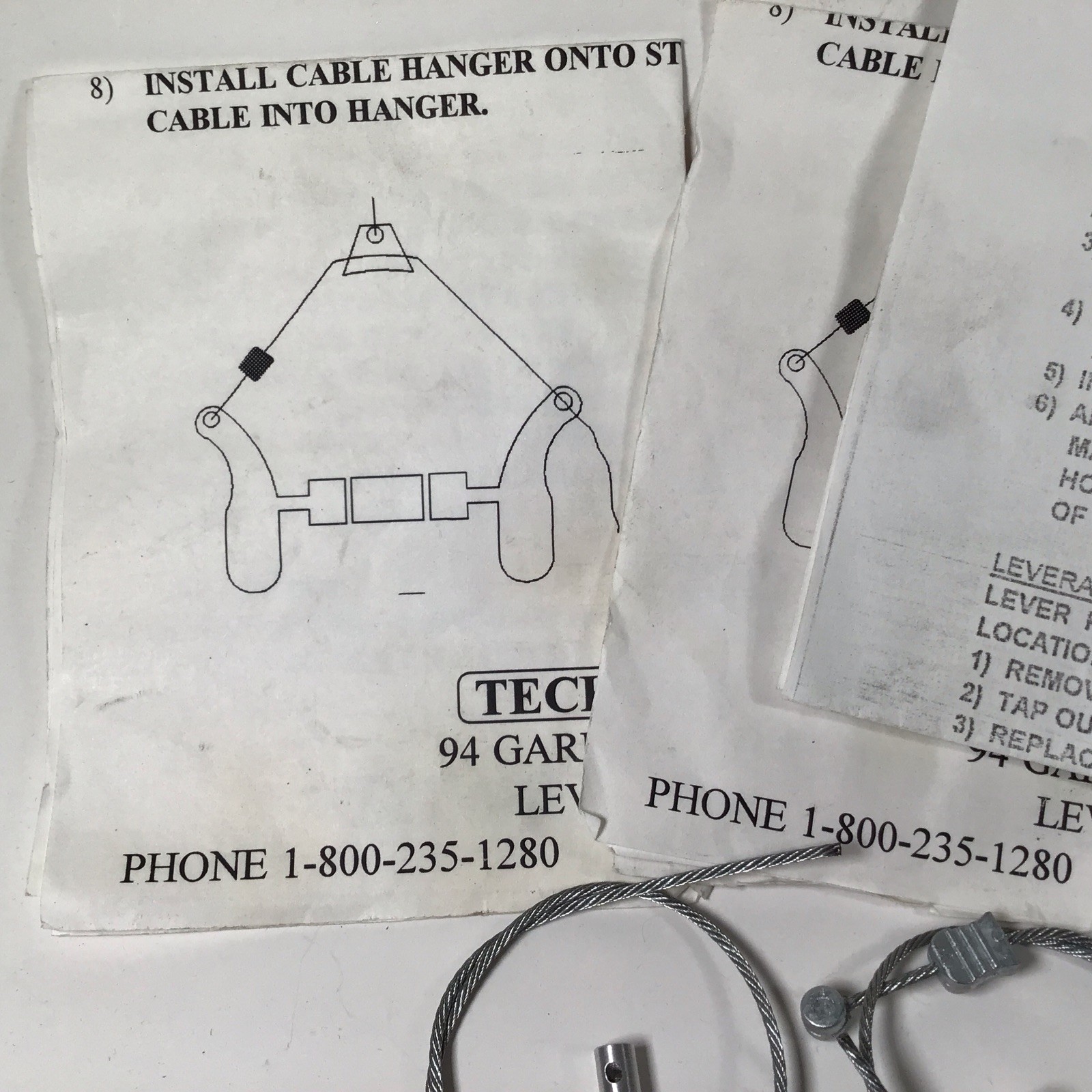 Tech-Lite Cantilever Brake Set Blue NOS Vintage MTB Technogen Rare Grafton