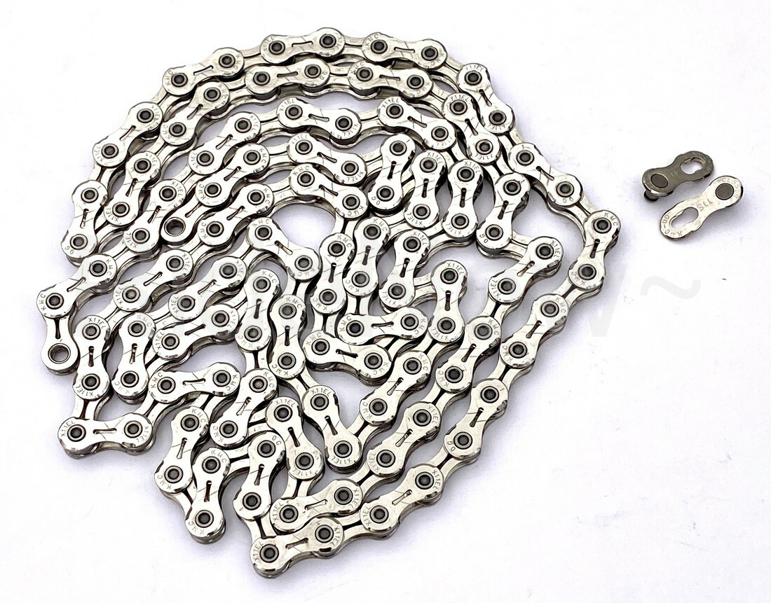 KMC X11EL 116L 11S Road CX Gravel MTB Bicycle Bike Chain for Shimano Sram Silver