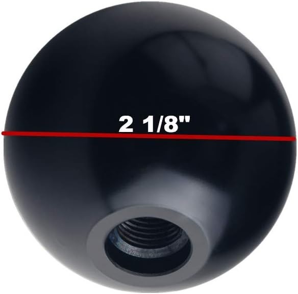 Aluminum 200 Grams Weighted Round Black/White Inlay Jail Prison 5 Speed Shift…