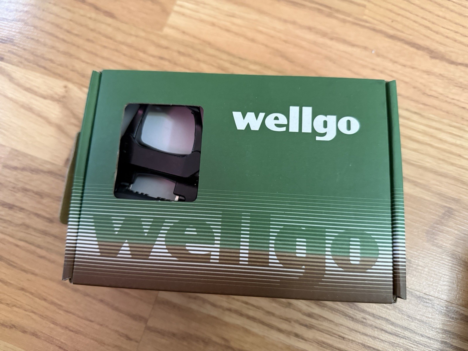 Wellgo R096 Keo-compatible clipless pedals, black