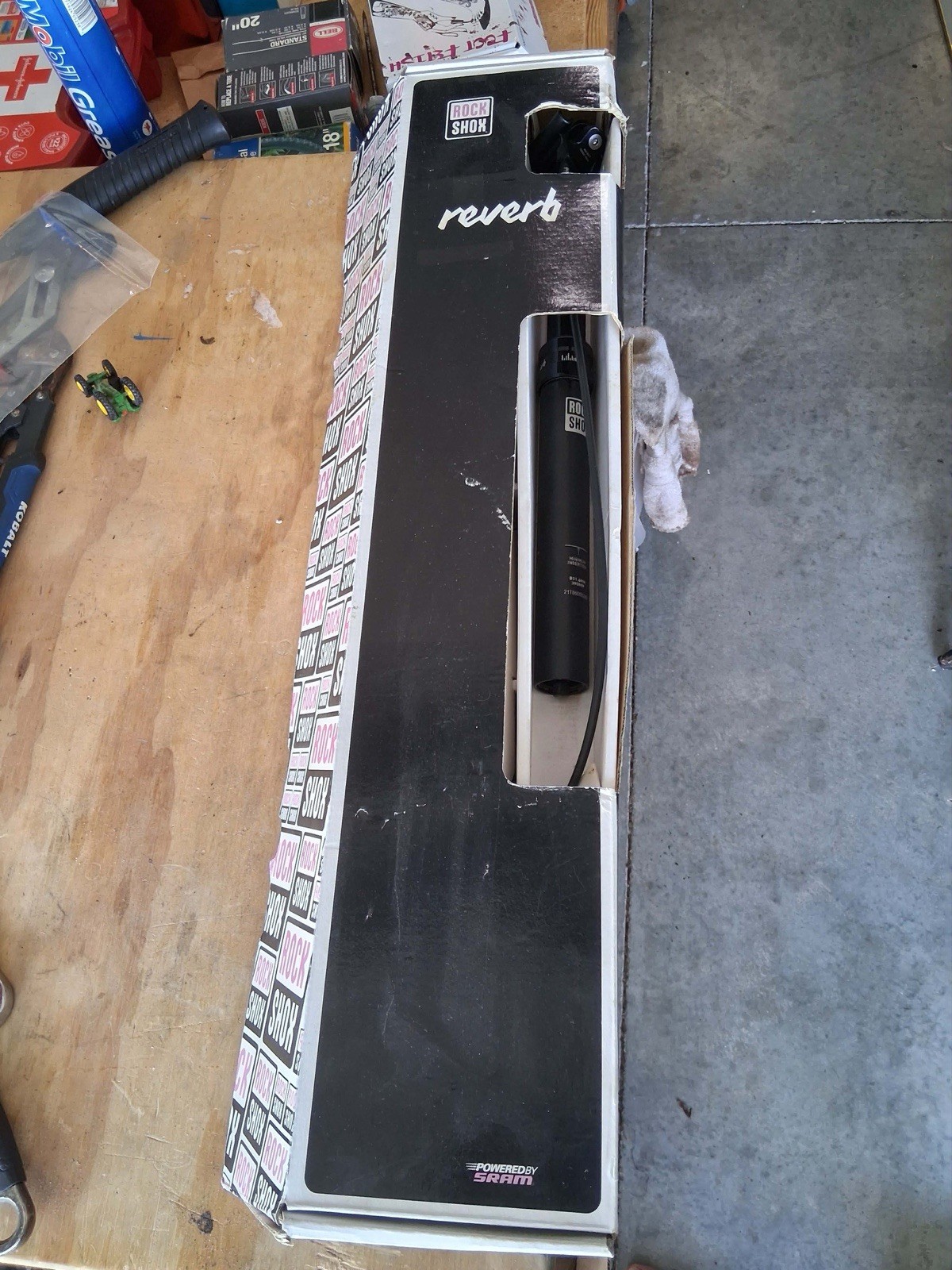 rock shox am sp reverb seat post